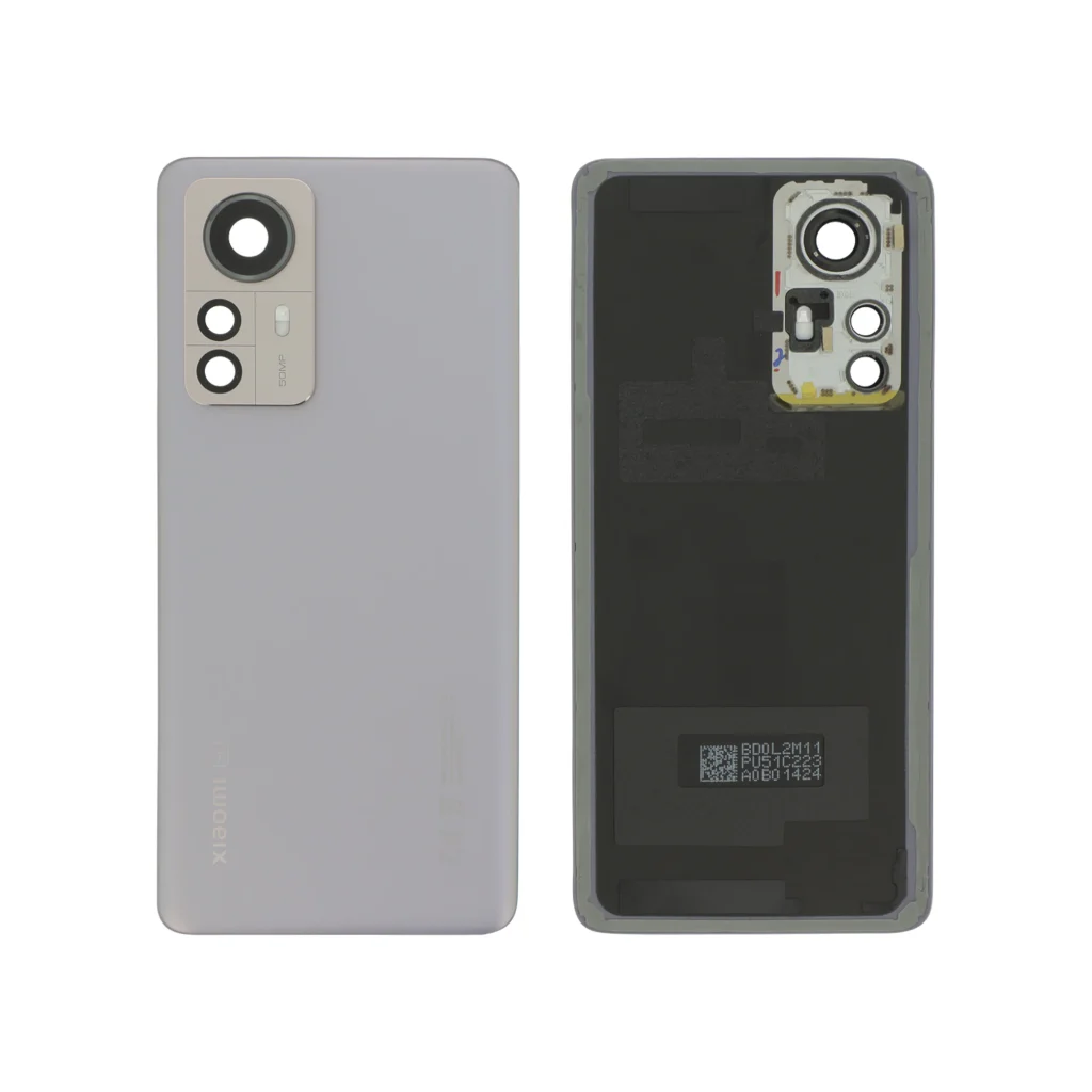 Tampa Traseira Roxa para Xiaomi 12 Pro (SERVICE PACK)