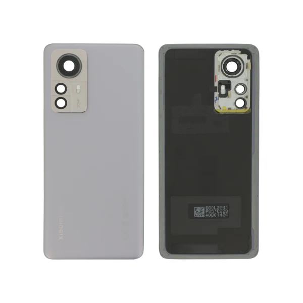 Tampa Traseira Roxa para Xiaomi 12 Pro (SERVICE PACK)