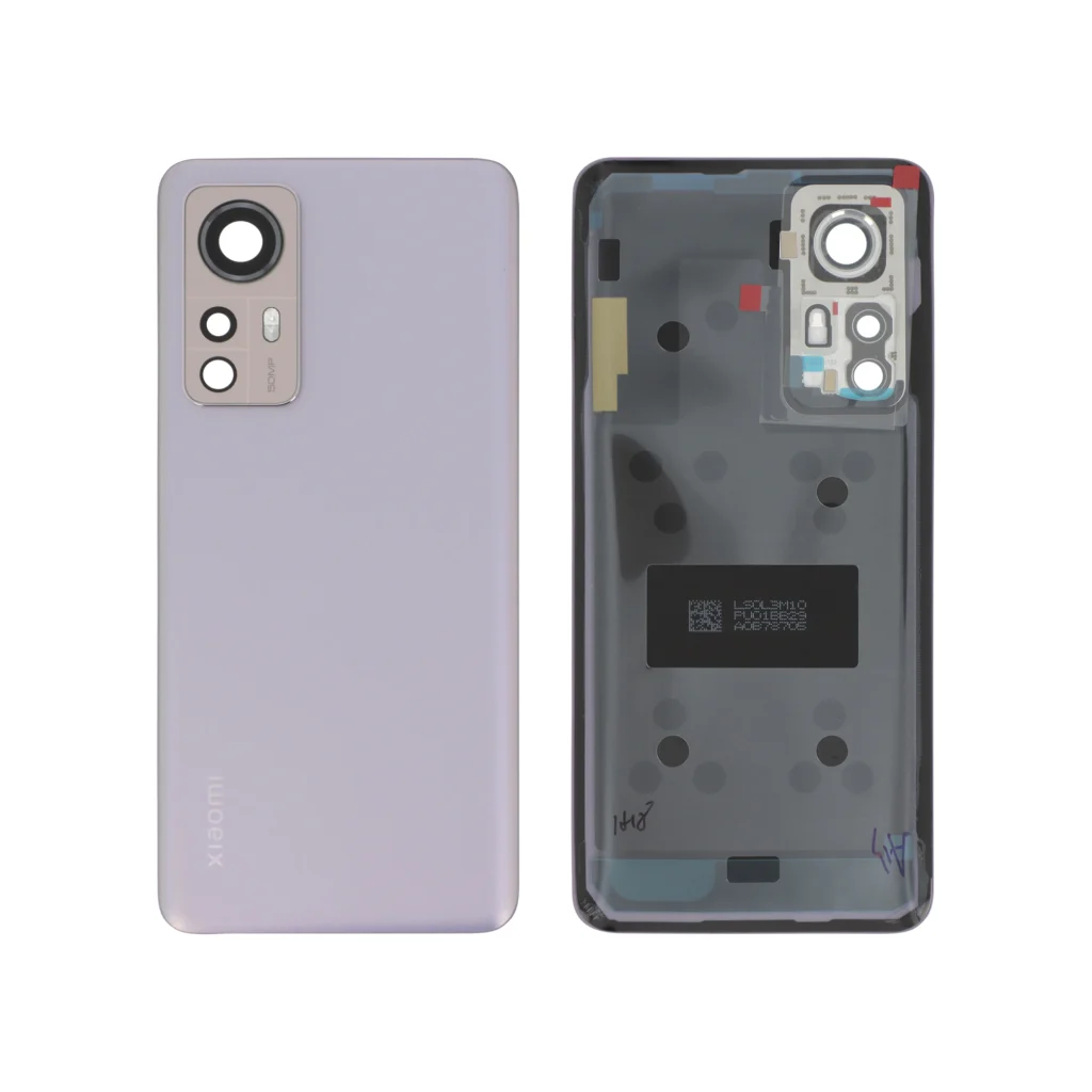 Tampa Traseira Roxa para Xiaomi 12 / Xiaomi 12X (SERVICE PACK)