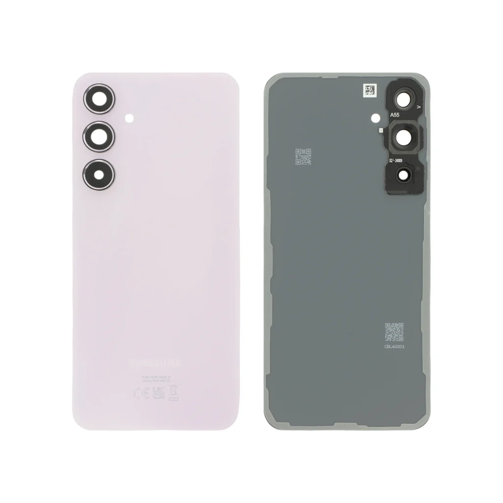Tampa Traseira Samsung para Galaxy A55 5G (A556B) - Lilás (SERVICE PACK)