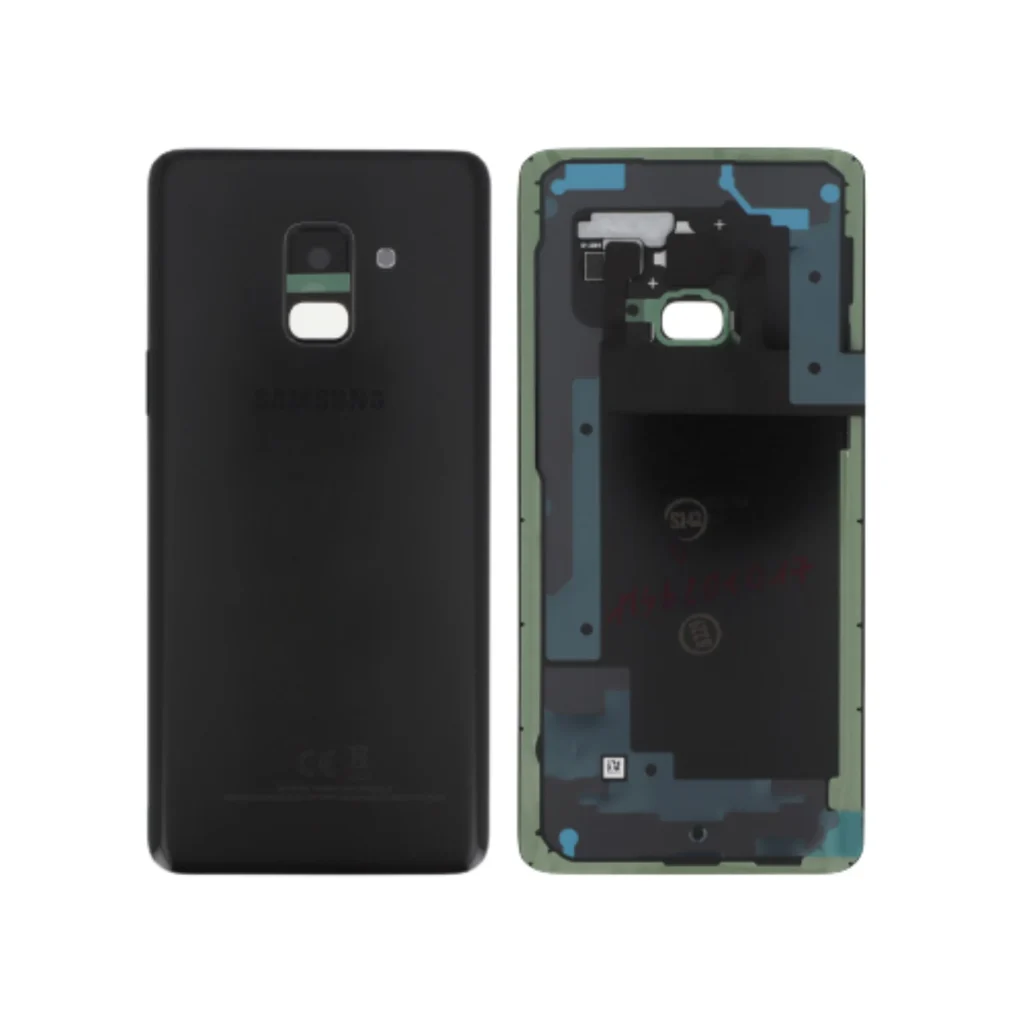Tampa Traseira Samsung para Galaxy A8 2018 (A530F) - Preta (SERVICE PACK)