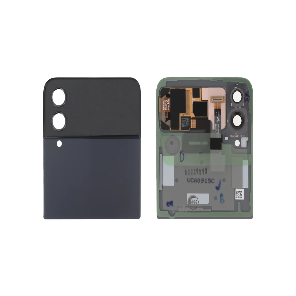 Tampa Traseira Superior Azul Noturno para Galaxy Z Flip4 (F721B) (SERVICE PACK)