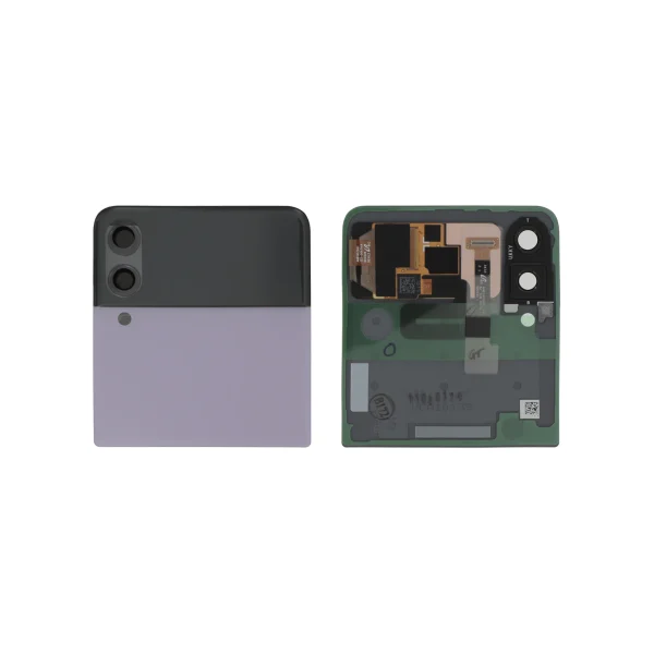 Tampa Traseira Superior Lavanda para Samsung Galaxy Z Flip3 5G (SERVICE PACK)