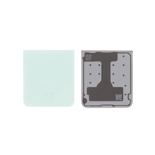 Tampa Traseira Verde Água para Samsung Galaxy Z Flip6 (F741B) (SERVICE PACK)