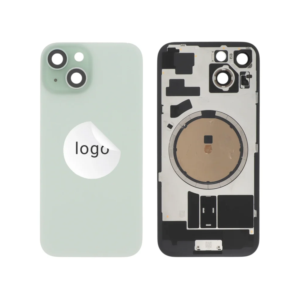 Tampa Traseira Verde para iPhone 15 - Retirado (Grade A)