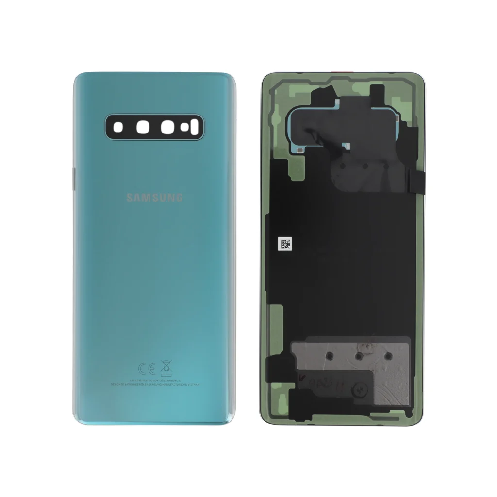 Tampa Traseira Verde para Samsung Galaxy S10+ (G975F) (SERVICE PACK)