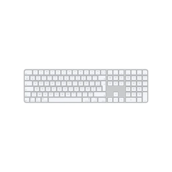 Apple Magic Teclado Bluetooth/USB-C avec Touch ID (AZERTY) (Touches Blanches)