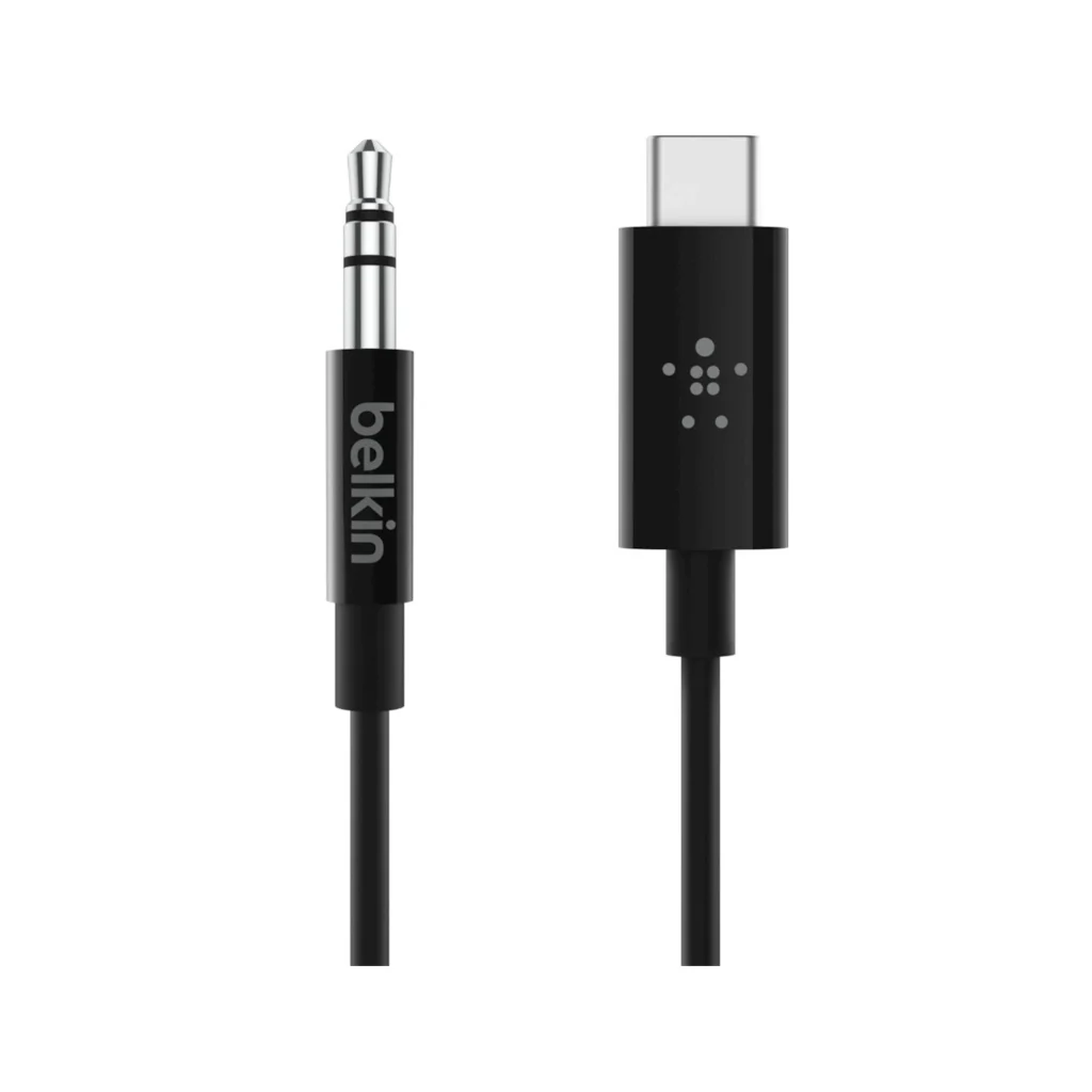 BELKIN Jack 3.5mm to USB-C Cable 0.9m (Preto)