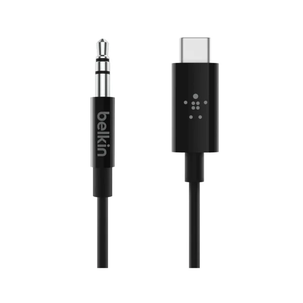 BELKIN Jack 3.5mm to USB-C Cable 0.9m (Preto)