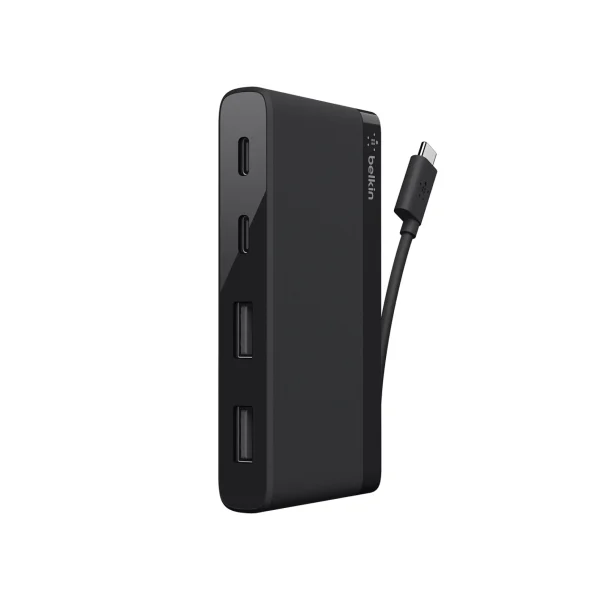 BELKIN Mini Hub 4 ports (Includes Cable USB-C) (Preto)