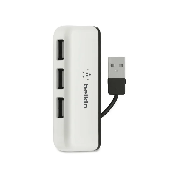 BELKIN Travel Hub 4 Ports USB 2.0 (Branco)