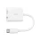 BELKIN USB-C to Jack/USB-C Adapter (Branco)