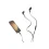 BELKIN Wired USB-C Earphones com Microfone (Preto)