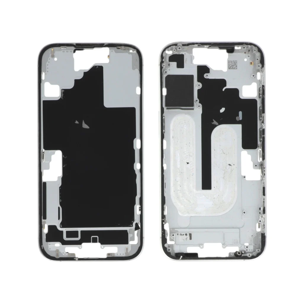 Châssis Central Branco para iPhone 16 Retirado (Grade A)