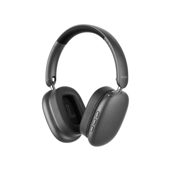 DEVIA EarBass Pro2 Bluetooth Headphones (Cinzento Escuro)