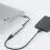 DEVIA Lite1 Hub USB-C 4-in-1 (Escuro Cinzento)