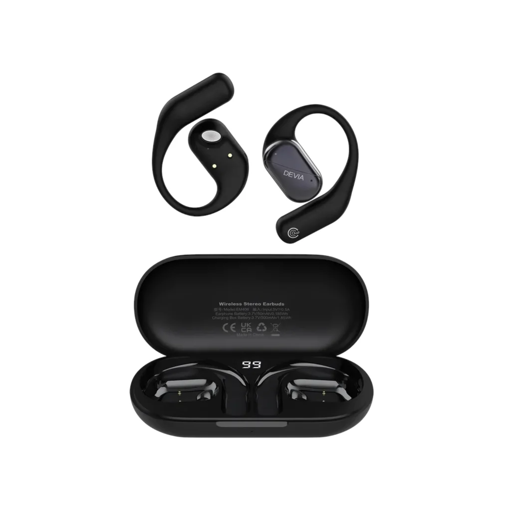 DEVIA Lite1 OWS Earphone (Preto)