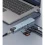 DEVIA Pro1 8-in-1 USB-C Hub (Cinzento)