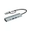 DEVIA Pro2 USB-C Hub 5 in 1 (Cinzento Escuro)