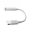 DEVIA USB-C To 3.5mm Jack Adapter (Branco)