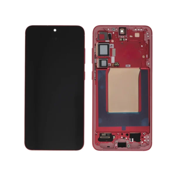 Ecrã Display Coral Vermelho para Galaxy S25+ (S936B) (Soft OLED)