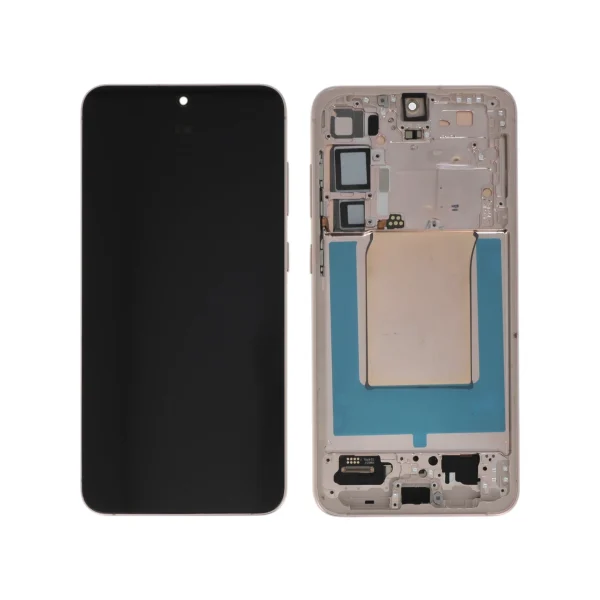 Ecrã Display Ouro Rosa para Galaxy S25+ (S936B) (Soft OLED)