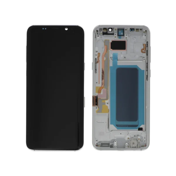 Ecrã Display Prateado para Galaxy S8+ (G955F) (Soft OLED)