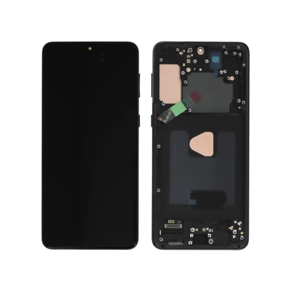 Ecrã Display Preto para Galaxy S21+ (G996) (Soft OLED)