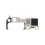 Externo Intermediate Frame para Galaxy Z Fold8 (F971B) (SERVICE PACK)