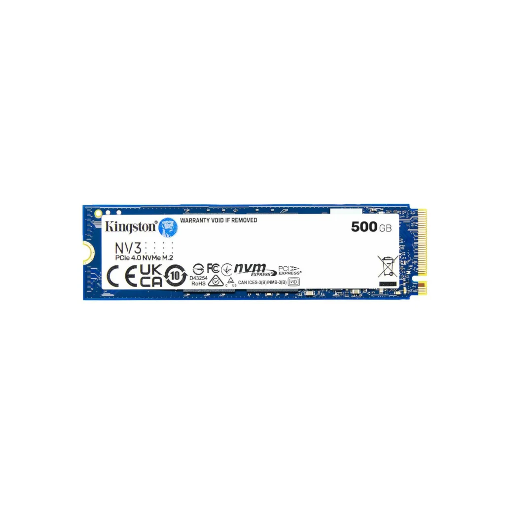 KINGSTON SSD NVMe NV3 Gen 4.0 (500GB)
