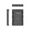 ORICO 2.5" to 3.5" Hard Drive Adapter (1125SS-V1-BK-EP)
