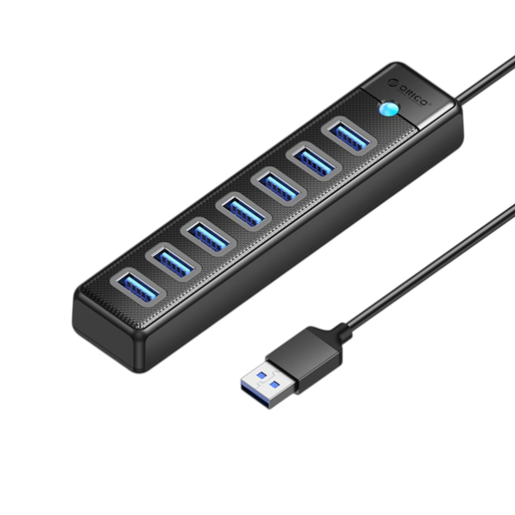 orico-7-port-usb-3-0-hub-pw7u-u3-10-bk-ep-1-ec04e599e9 ORICO 7-Port USB 3.0 Hub (PW7U-U3-10-BK-EP)