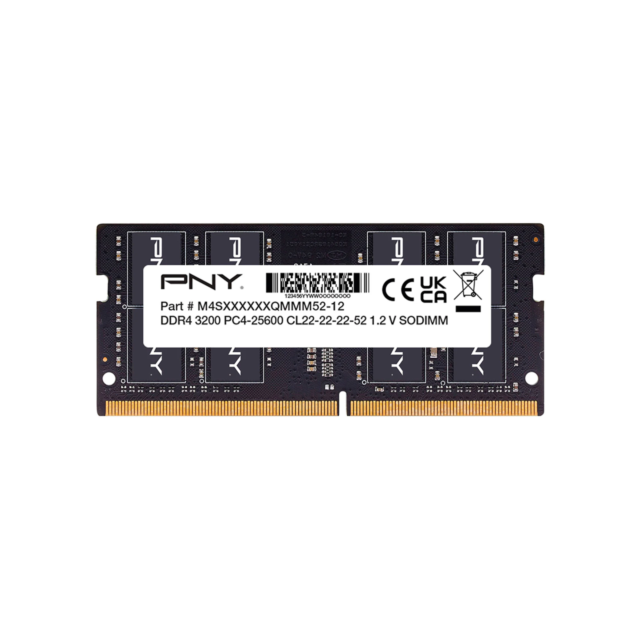 pny-performance-so-dimm-8gb-ddr4-3200-mhz-cl22-1-ecfc35141d PNY Performance SO-DIMM 8GB DDR4 (3200 MHz) CL22