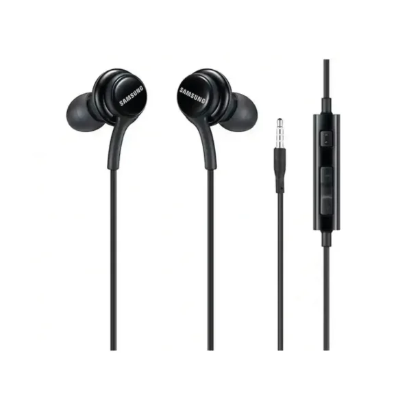 SAMSUNG Earphones Jack com Built-in Microfone (Preto) (Bulk)