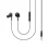 SAMSUNG Earphones Jack com Built-in Microfone (Preto) (Bulk)