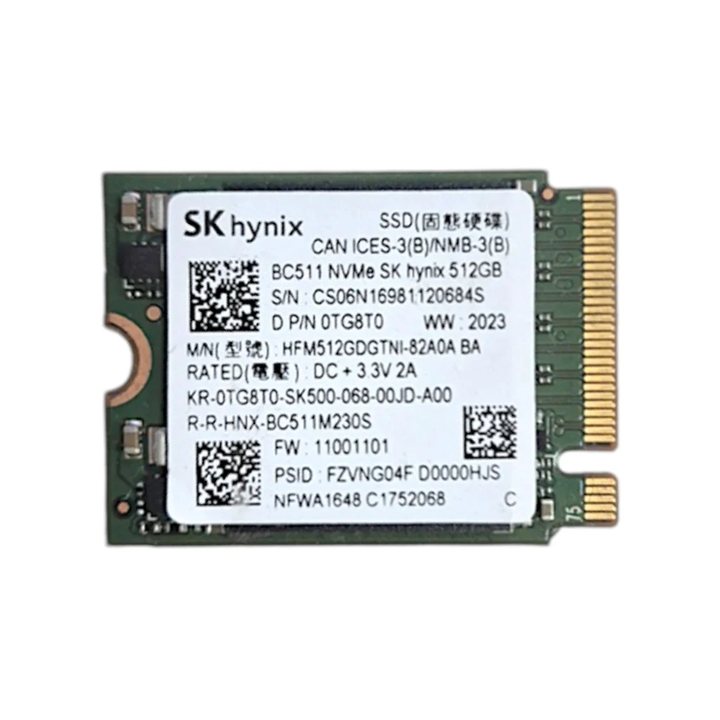 SK hynix SSD M2 NVMe (512 GB) (Refurbished)