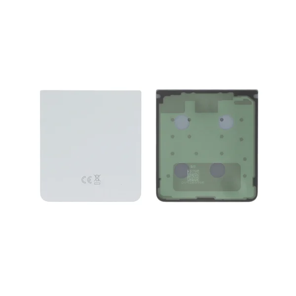 Tampa Traseira Branca para Galaxy Z Flip8 (F776B) (SERVICE PACK)