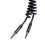 USAMS Spring Áudio Cable 1.2m (Preto)