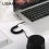 USAMS Spring Áudio Cable 1.2m (Preto)