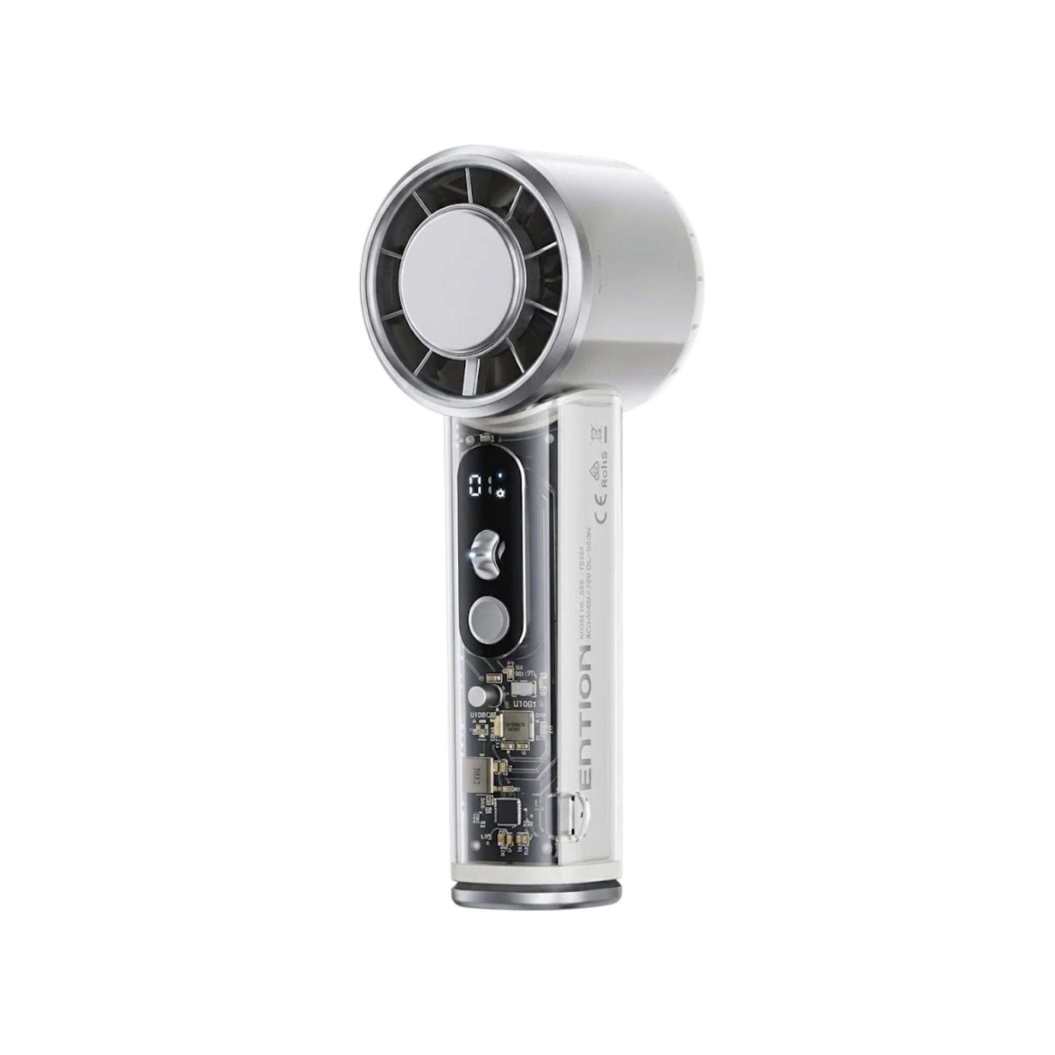 vention-cristal-01s-portable-fan-prateado-1-cc3c2d5d6a VENTION Cristal 01S Portable Fan (Prateado)