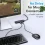 VENTION Hub 3 Ports USB 2.0 + Ethernet Adapter 100M 0.15m (Preto)