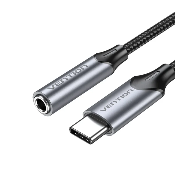 VENTION USB-C to 3.5mm Jack Adapter com DAC (10cm)