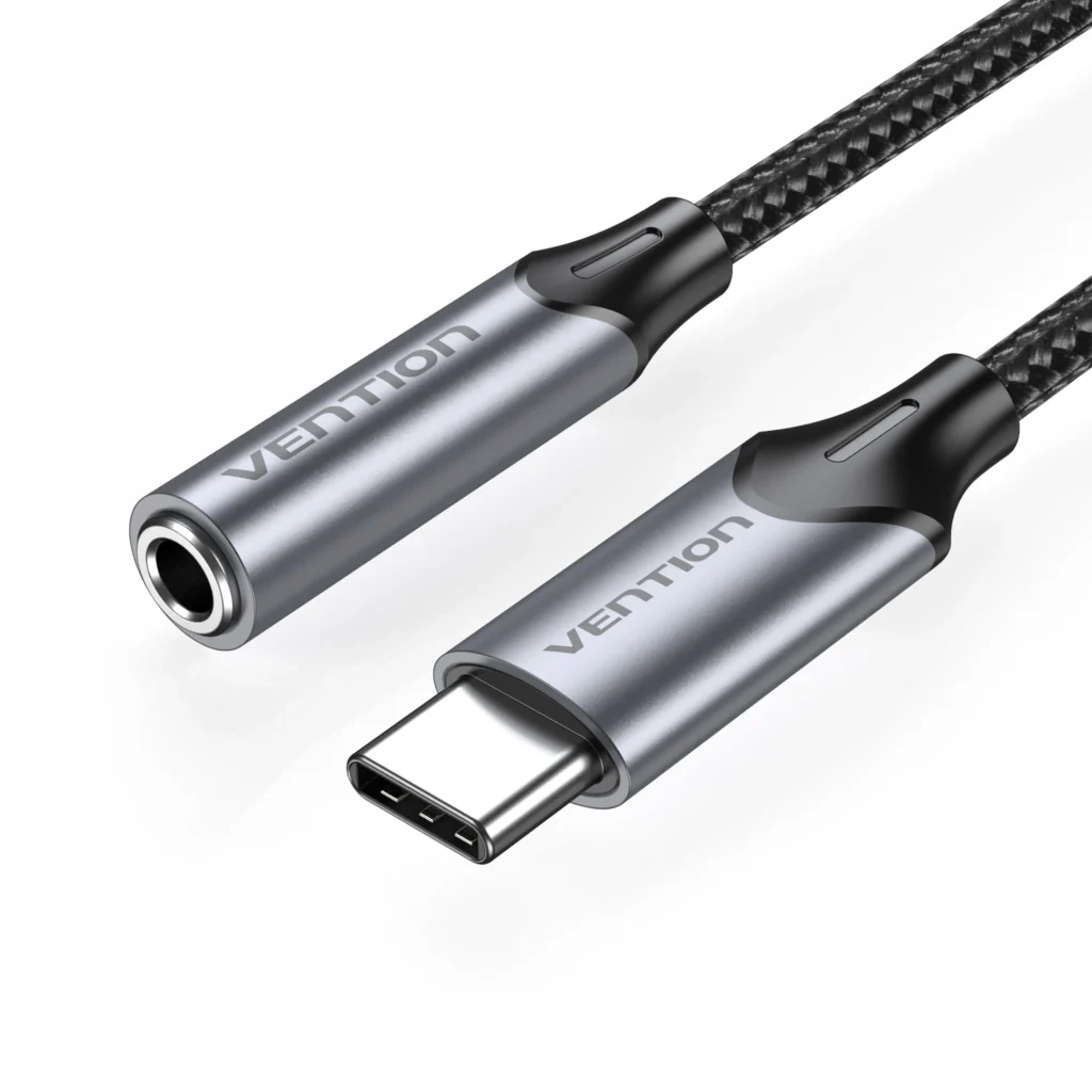VENTION USB-C to 3.5mm Jack Adapter com DAC (1m)