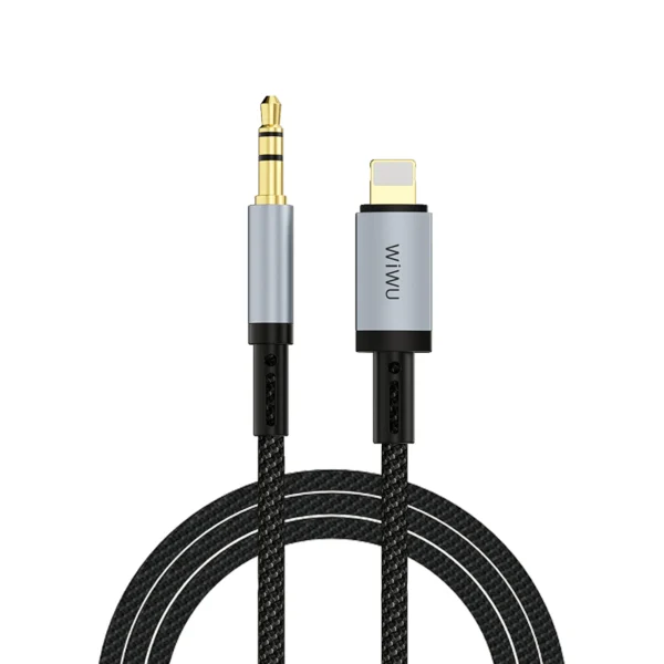 WiWU Áudio Cable Lightning to Jack 3.5 mm (Wi-C048T)