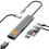 WIWU Travel Série 7-in-1 USB-C Hub (Cinzento)